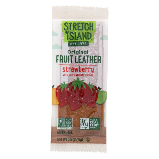 Stretch Island Fruit Leather Strip - Summer Strawberry - .5 Oz - Case Of 30