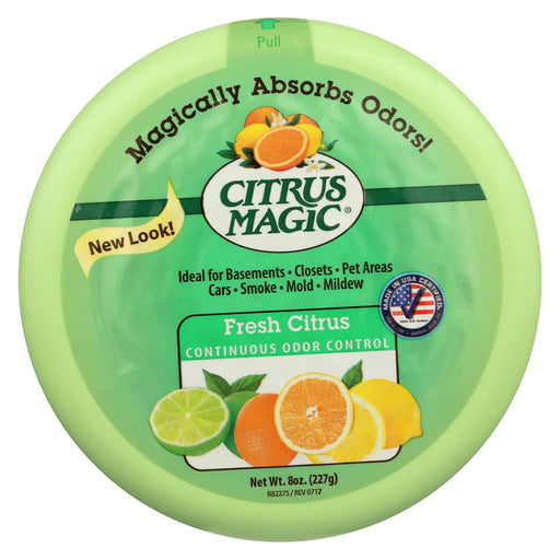 Citrus Magic Solid Air Freshener - 8 Oz - Case Of 6