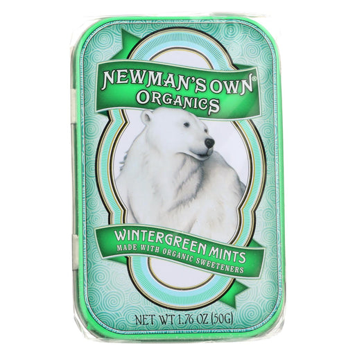 Newman's Own Organics Mints - Organic - Wintergreen - 1.65 Oz - Case Of 6