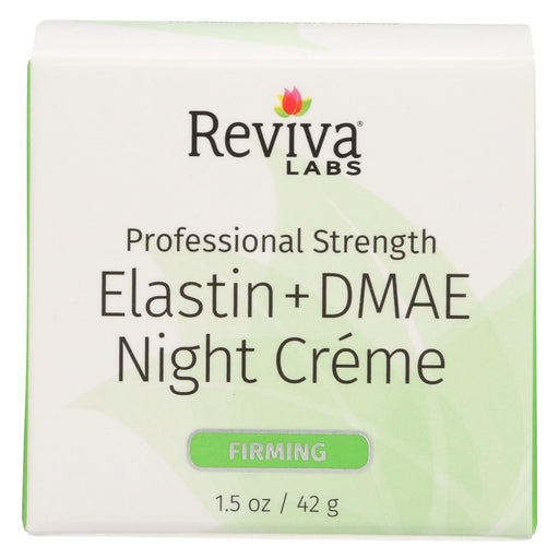 Reviva Labs Elastin And Dmae Night Cream - 1.5 Oz