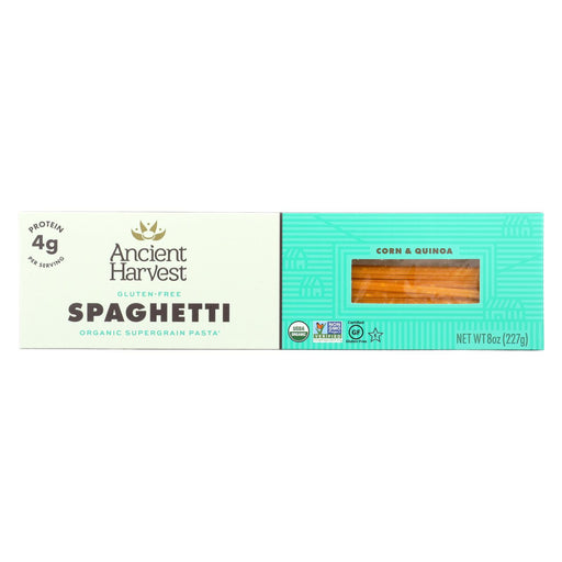 Ancient Harvest Organic Quinoa Supergrain Pasta - Spaghetti - Case Of 12 - 8 Oz