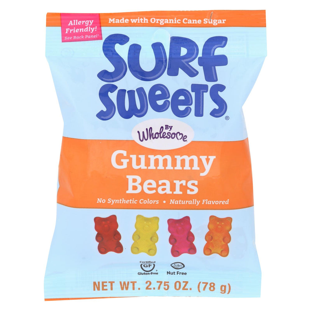 Surf Sweets Gummy Worms - Sweet - Case Of 12 - 2.75 Oz.