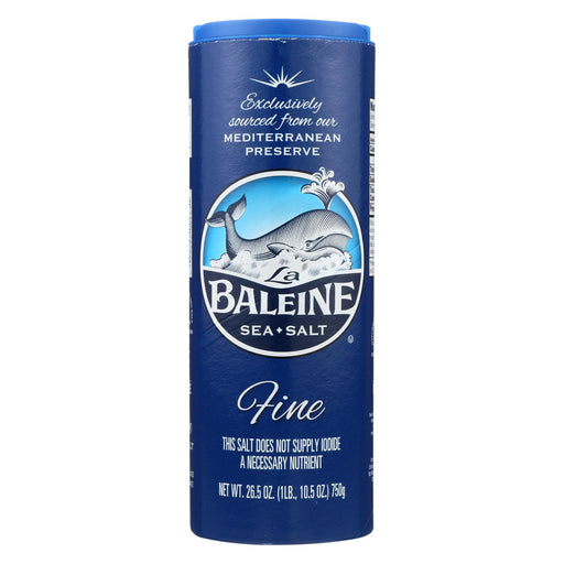 La Baleine Sea Salt Sea Salt - Fine - 26.5 Oz - Case Of 12