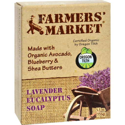 Farmer's Market Natural Bar Soap Lavender Eucalyptus - 5.5 Oz