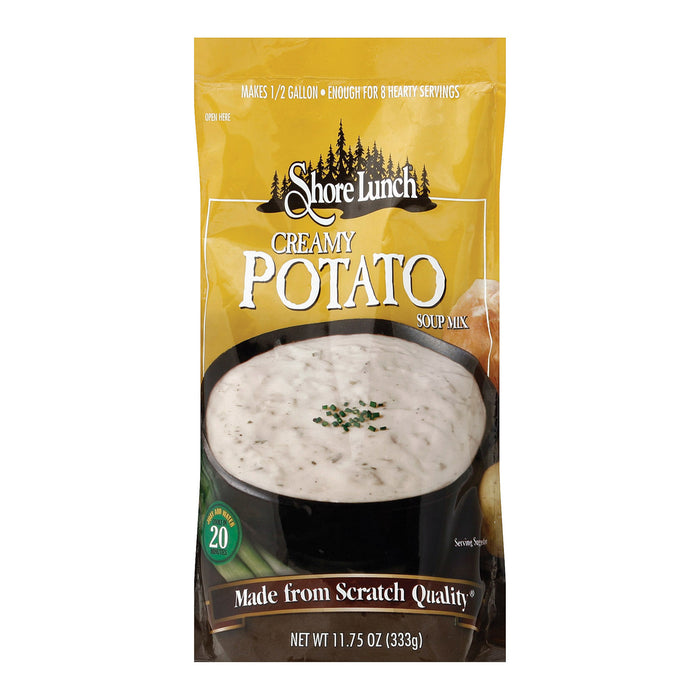 Shore Lunch Soup Mix - Creamy Potato - Case Of 6 - 11.75 Oz