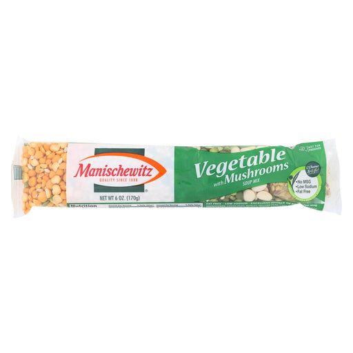 Manischewitz Vegetable With Mushrooms Soup Mix - Case Of 24 - 6 Oz.