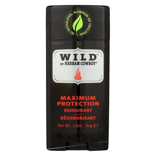 Herban Cowboy Deodorant Wild - 2.8 Oz
