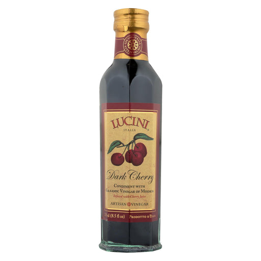 Lucini Italia Dark Cherry Balsamic Artisan Vinegar - Case Of 6 - 8.5 Fl Oz.