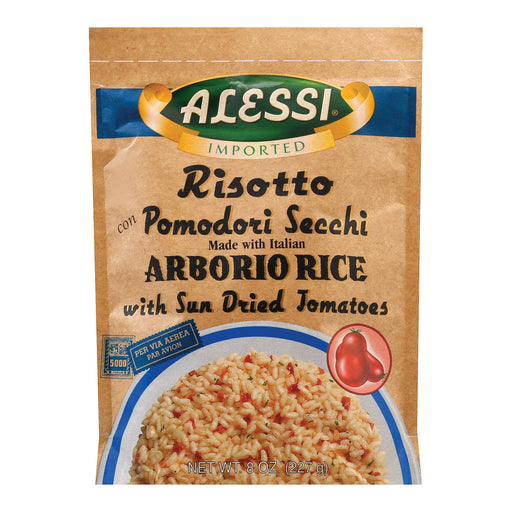 Alessi Pomodoro Risotto - Sun Dried Tomatoes - Case Of 6 - 8 Oz.