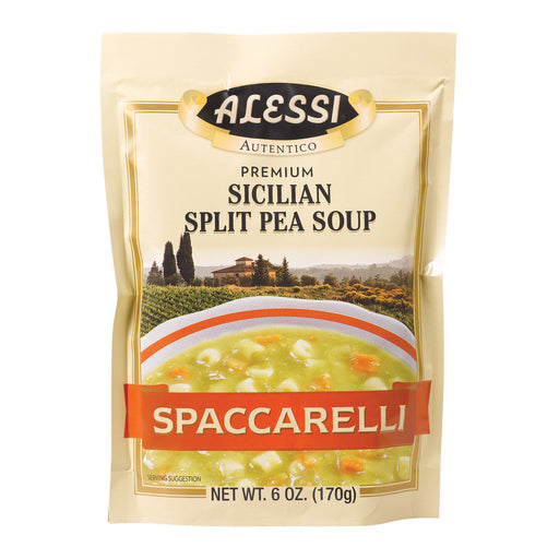 Alessi Split Pea Soup - Spaccarelli - Case Of 6 - 6 Oz.