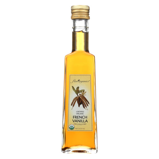Flavorganics Syrup - Organic - French Vanilla - 8.5 Oz - Case Of 6