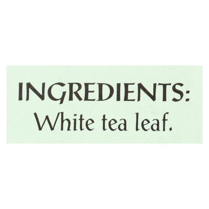 Triple Leaf Tea White Tea - 20 Tea Bags - Case Of 6
