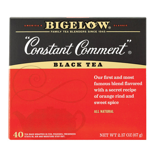 Bigelow Tea Tea - Constant Comment - Case Of 6 - 40 Bag
