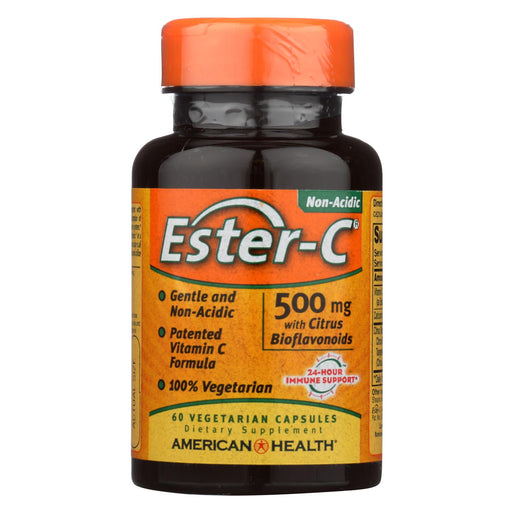 American Health Ester-c With Citrus Bioflavonoids - 500 Mg - 60 Vegetarian Capsules