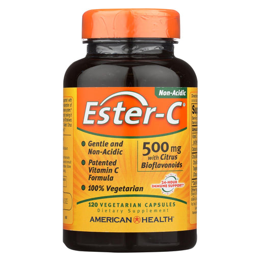 American Health Ester-c With Citrus Bioflavonoids - 500 Mg - 120 Vegetarian Capsules