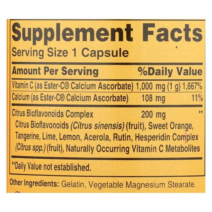 American Health Ester-c With Citrus Bioflavonoids - 1000 Mg - 90 Capsules