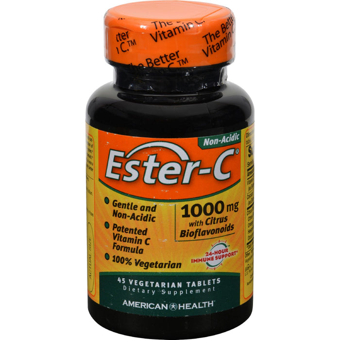 American Health Ester-c With Citrus Bioflavonoids - 1000 Mg - 45 Vegetarian Tablets