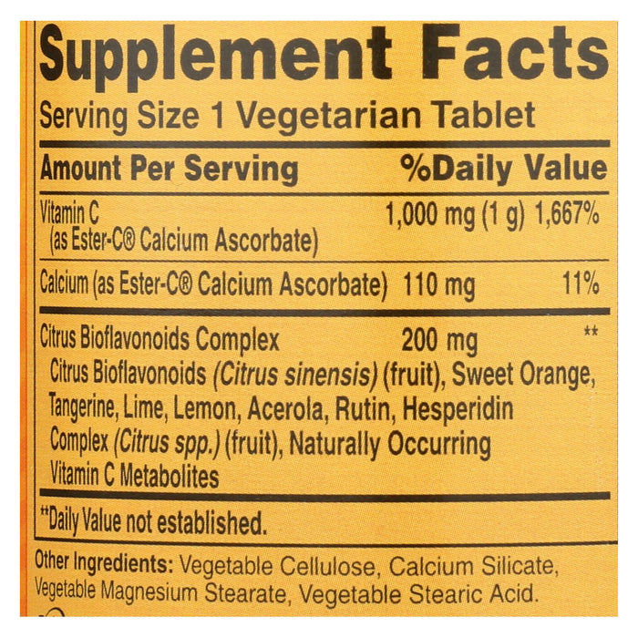 American Health Ester-c With Citrus Bioflavonoids - 1000 Mg - 90 Vegetarian Tablets