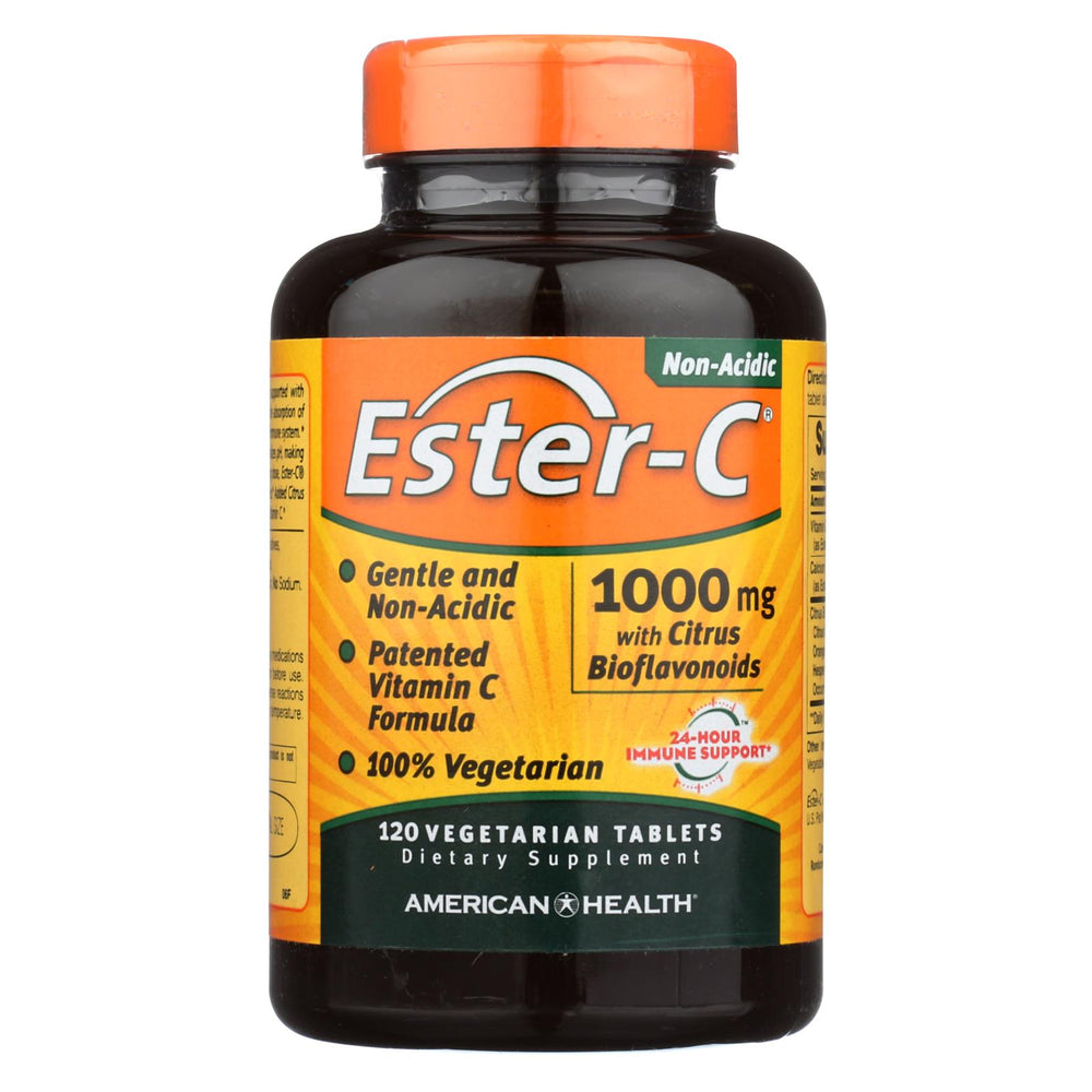 American Health Ester-c With Citrus Bioflavonoids - 1000 Mg - 120 Vegetarian Tablets