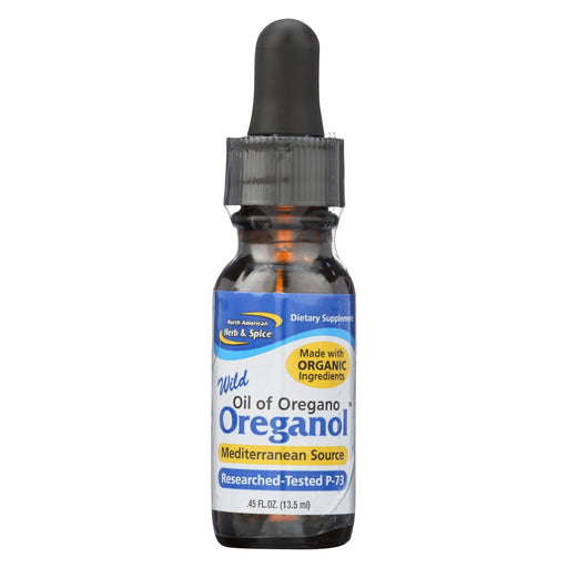North American Herb And Spice Oreganol Oil Of Oregano - 0.45 Fl Oz