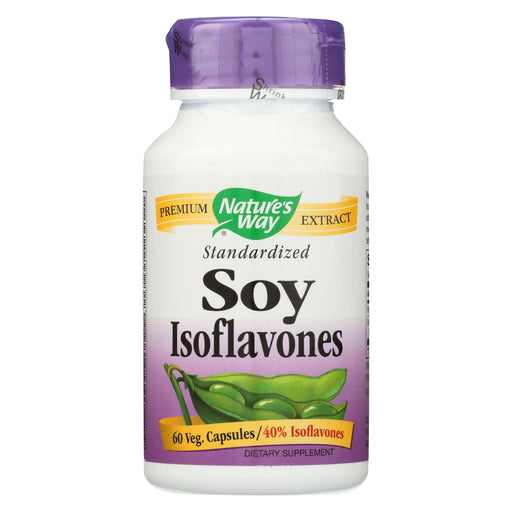 Nature's Way Soy Isoflavones Standardized - 60 Capsules