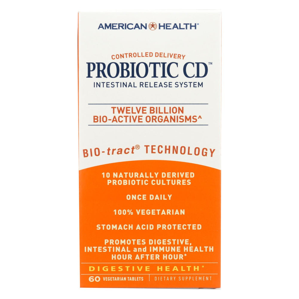 American Health Probiotic Cd Intestinal Release System - 60 Vtablets