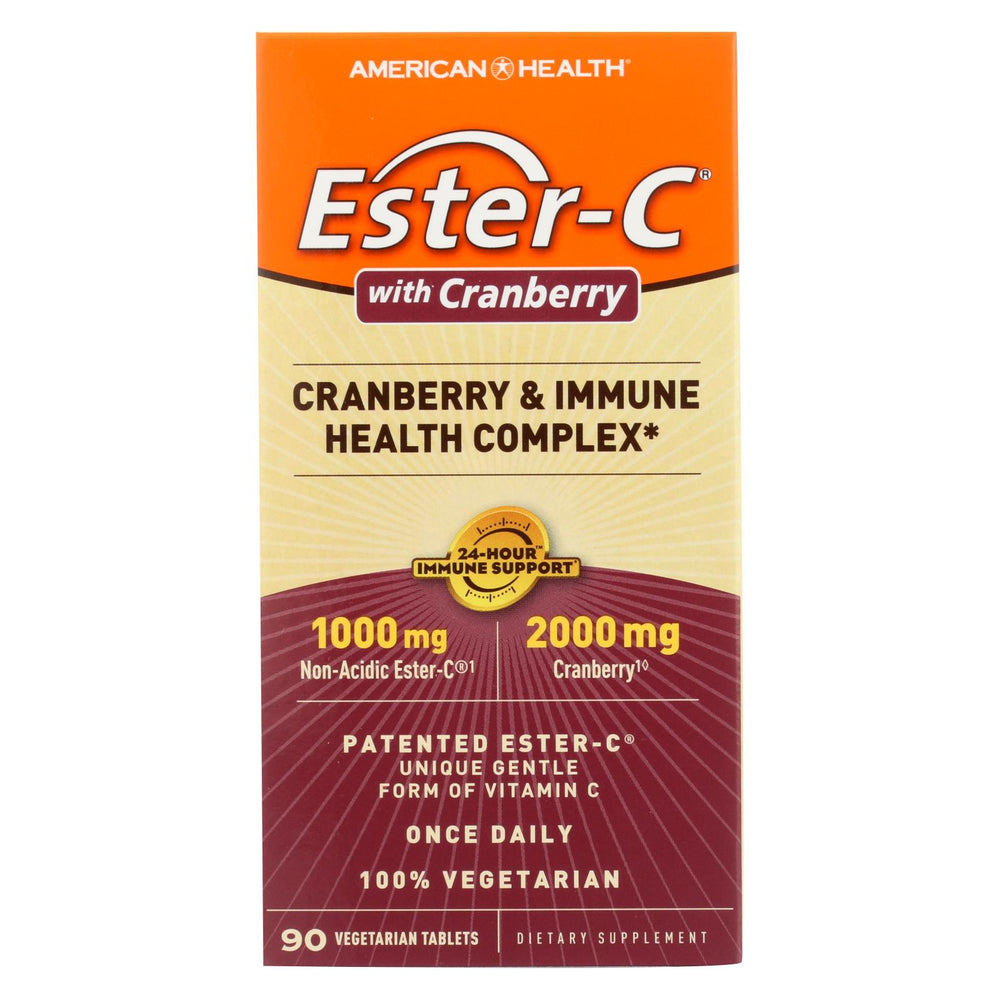American Health Ester-c Urinary Tract Formula - 90 Vegetarian Tablets