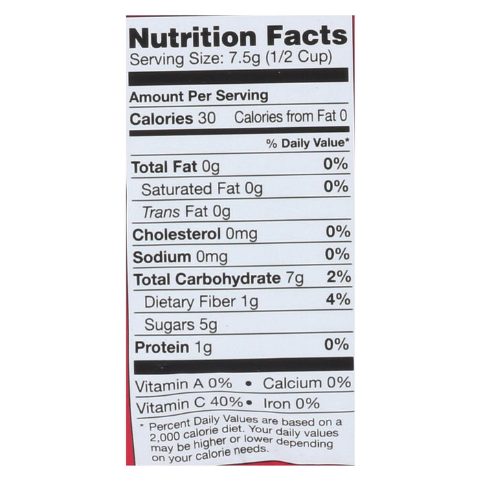 Brothers All Natural Fruit Crisp - Strawberry - Case Of 24 - 0.26 Oz.