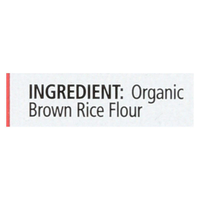 Lundberg Family Farms Organic Spaghetti Brown Rice Pasta - Case Of 12 - 10 Oz.