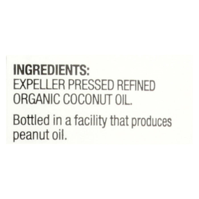 Spectrum Naturals Organic Refined Coconut Oil - Case Of 12 - 14 Fl Oz.