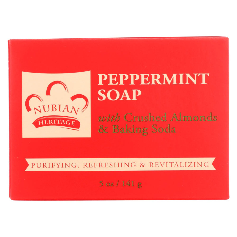 Nubian Heritage Bar Soap Peppermint - 5 Oz