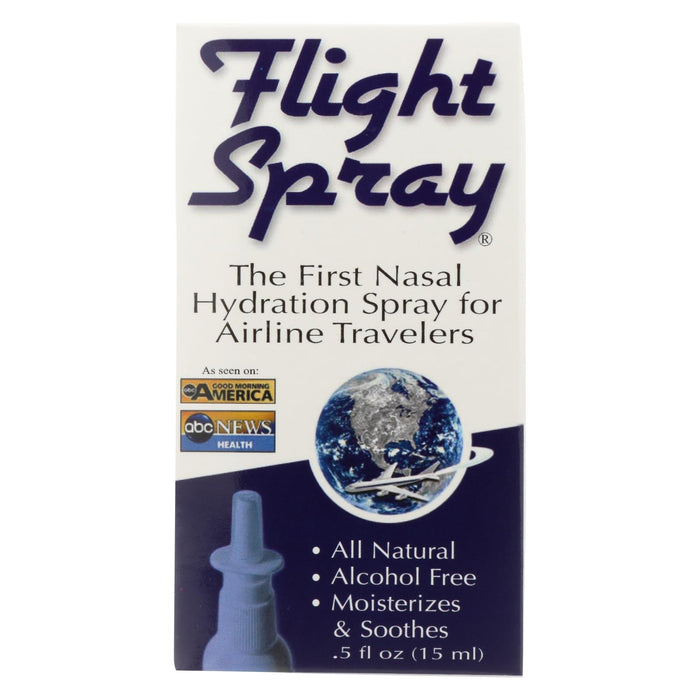 Flight Spray Nasal Hydration Spray - Airline Travelers - .5 Oz