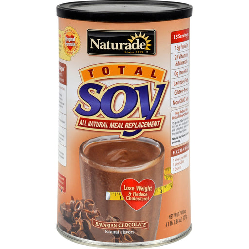 Naturade Total Soy Meal Replacement Bavarian Chocolate - 18 Oz