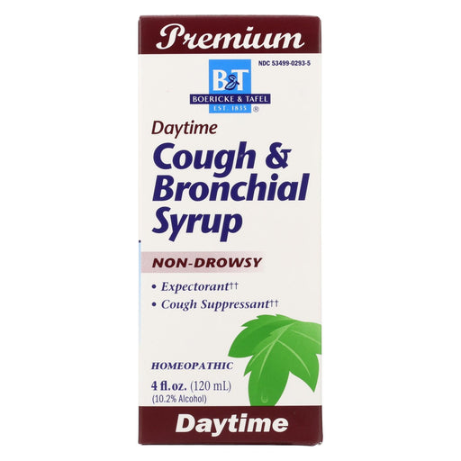 Boericke And Tafel Cough And Bronchitis Syrup - 4 Oz