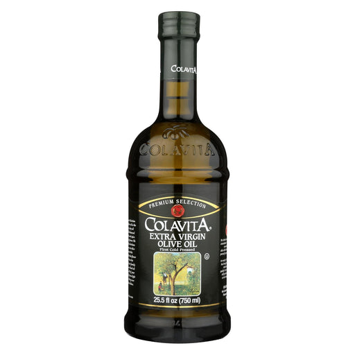 Colavita Extra Virgin Olive Oil - First Cold Pressed - Case Of 6 - 25.5 Fl Oz.