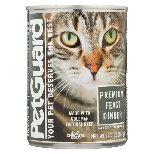 Petguard Cats Premium Feast Dinner - Case Of 12 - 13.2 Oz.