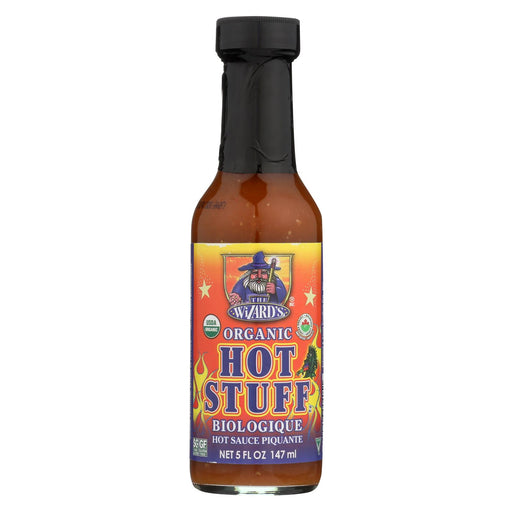 Wizard Sauce - Hot Stuff - Case Of 12 - 5 Fl Oz.