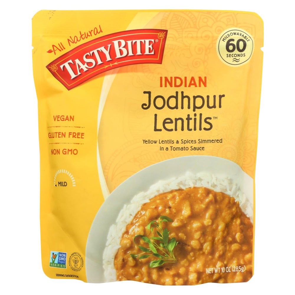 Tasty Bite Entree - Indian Cuisine - Jodhpur Lentils - 10 Oz - Case Of 6