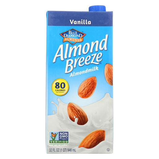 Almond Breeze Almond Milk -vanilla - Case Of 12 - 32 Fl Oz