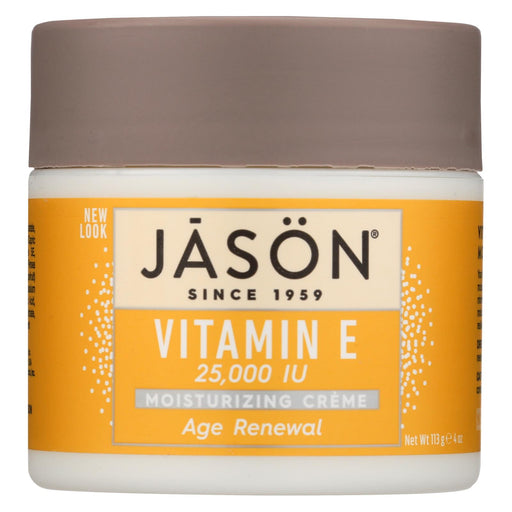Jason Moisturizing Creme Vitamin E Age Renewal Fragrance Free - 25000 Iu - 4 Oz