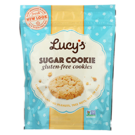Dr. Lucy's Cookies - Sugar - Case Of 8 - 5.5 Oz.