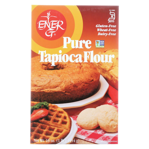 Ener-g Foods Flour - Tapioca - Pure - Wheat Free - 16 Oz - Case Of 12