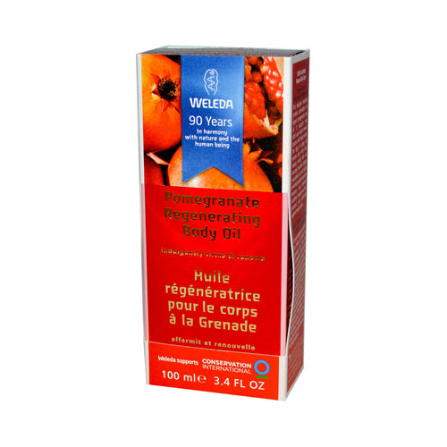 Weleda Regenerating Body Oil Pomegranate - 3.4 Fl Oz