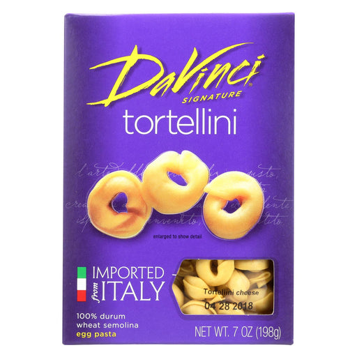 Davinci Tortellini Egg Pasta - Case Of 12 - 7 Oz.