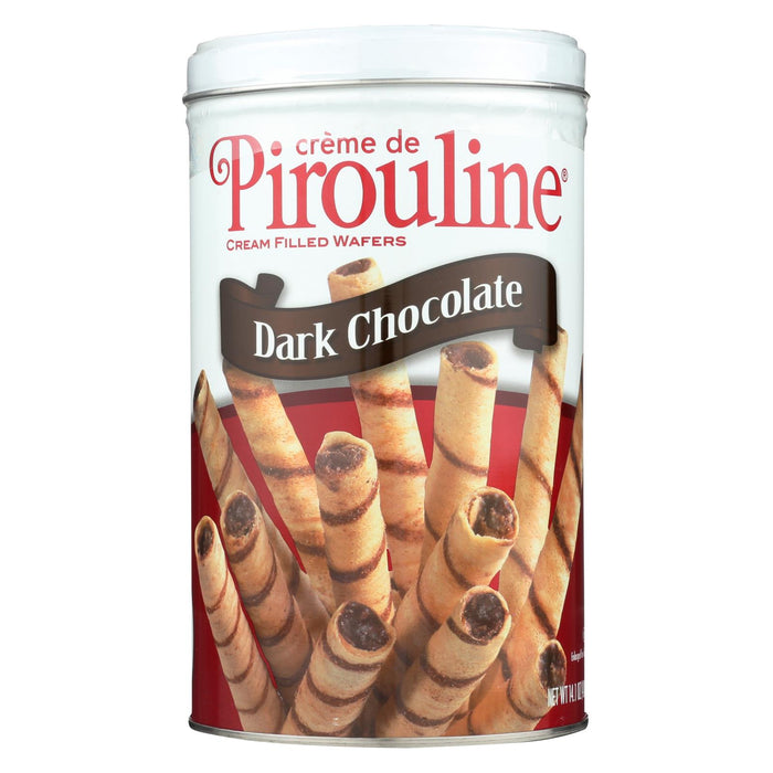 De Beukelaer Cookies - Pirouline Creme Filled Rolled Wafers - Case Of 6 - 14.1 Oz.