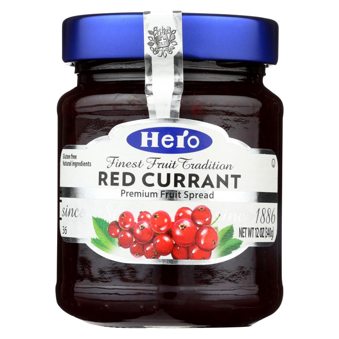 Hero Fruit Spread - Red Currant - Case Of 8 - 12 Oz.