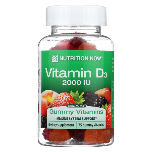 Nutrition Now Vitamin D Gummy Vitamins - 75 Gummies
