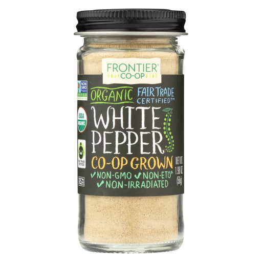 Frontier Herb Pepper - Organic - Fair Trade Certified - White - Ground - 1.98 Oz