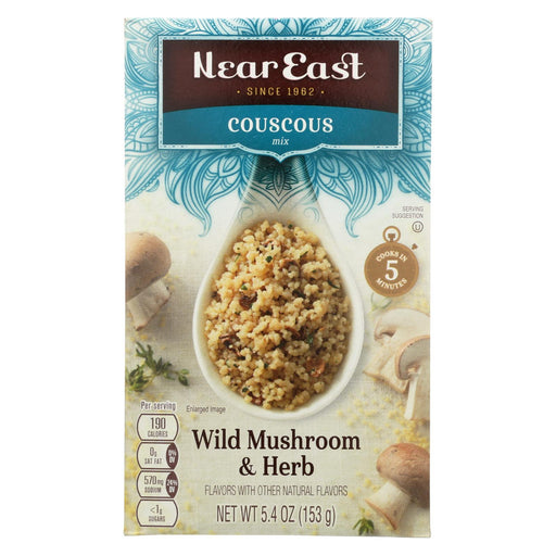 Near East Couscous Mix - Wild Mushroom And Herb - Case Of 12 - 5.4 Oz.