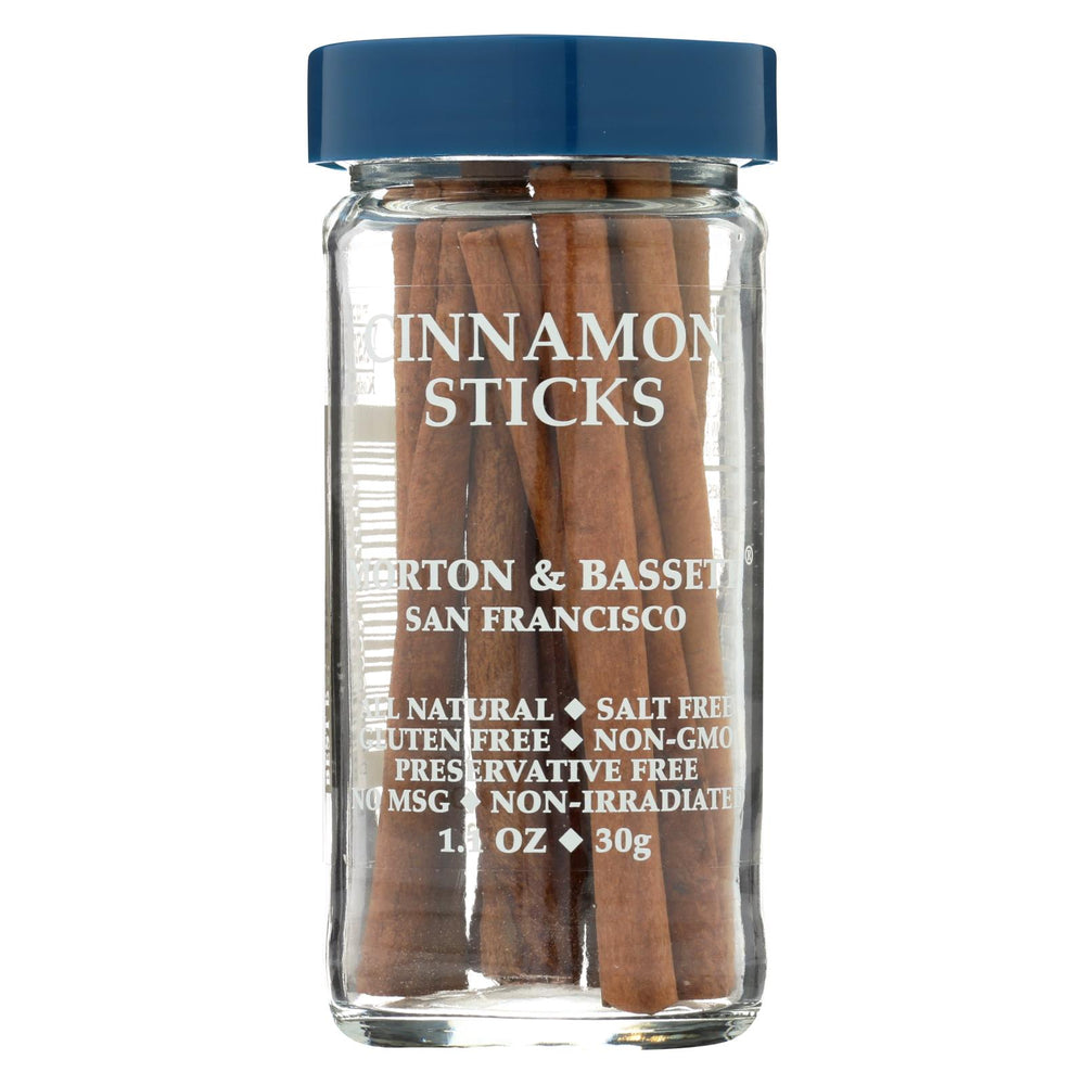 Morton And Bassett Cinnamon Sticks - 1 Oz - Case Of 3